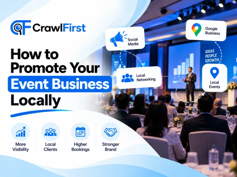 Promote Your Event Business Locally